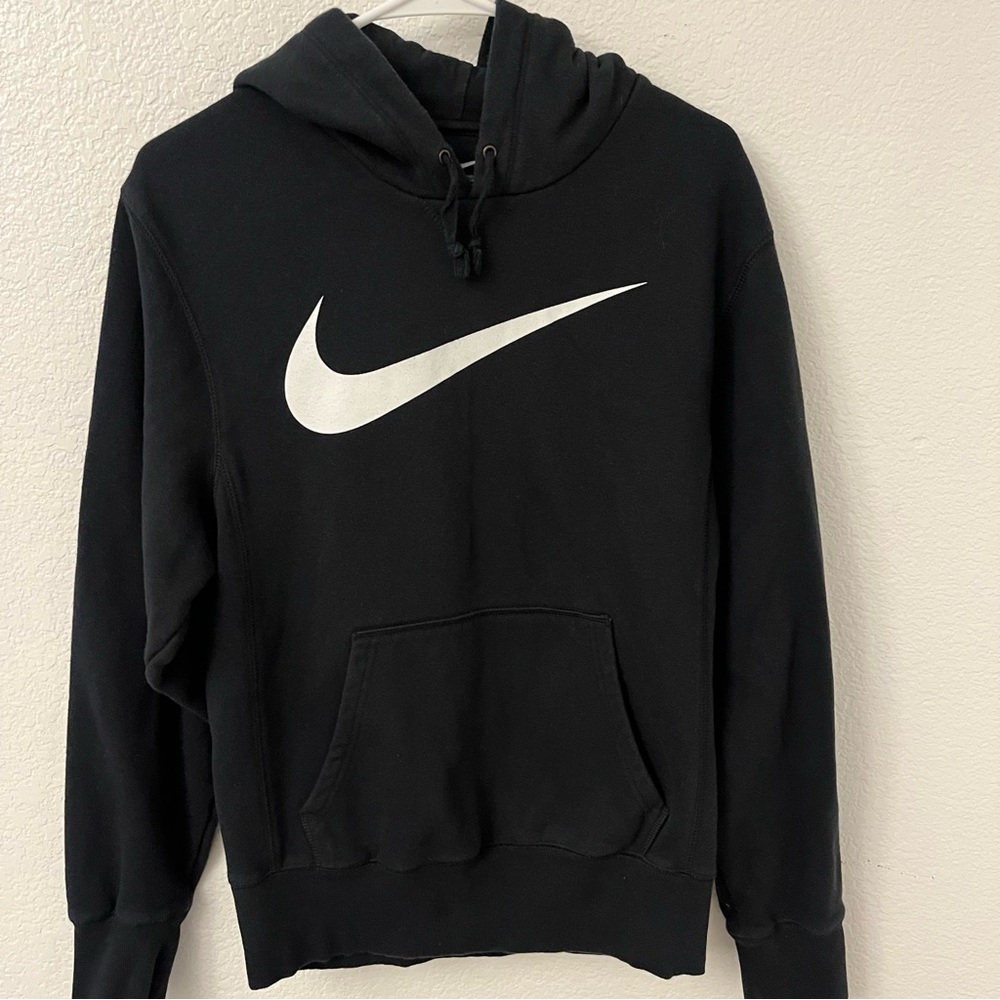 Nike Mens Black pullover Hoodie, size Small